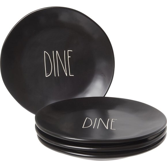 Rae Dunn Dine Dinner Plates
